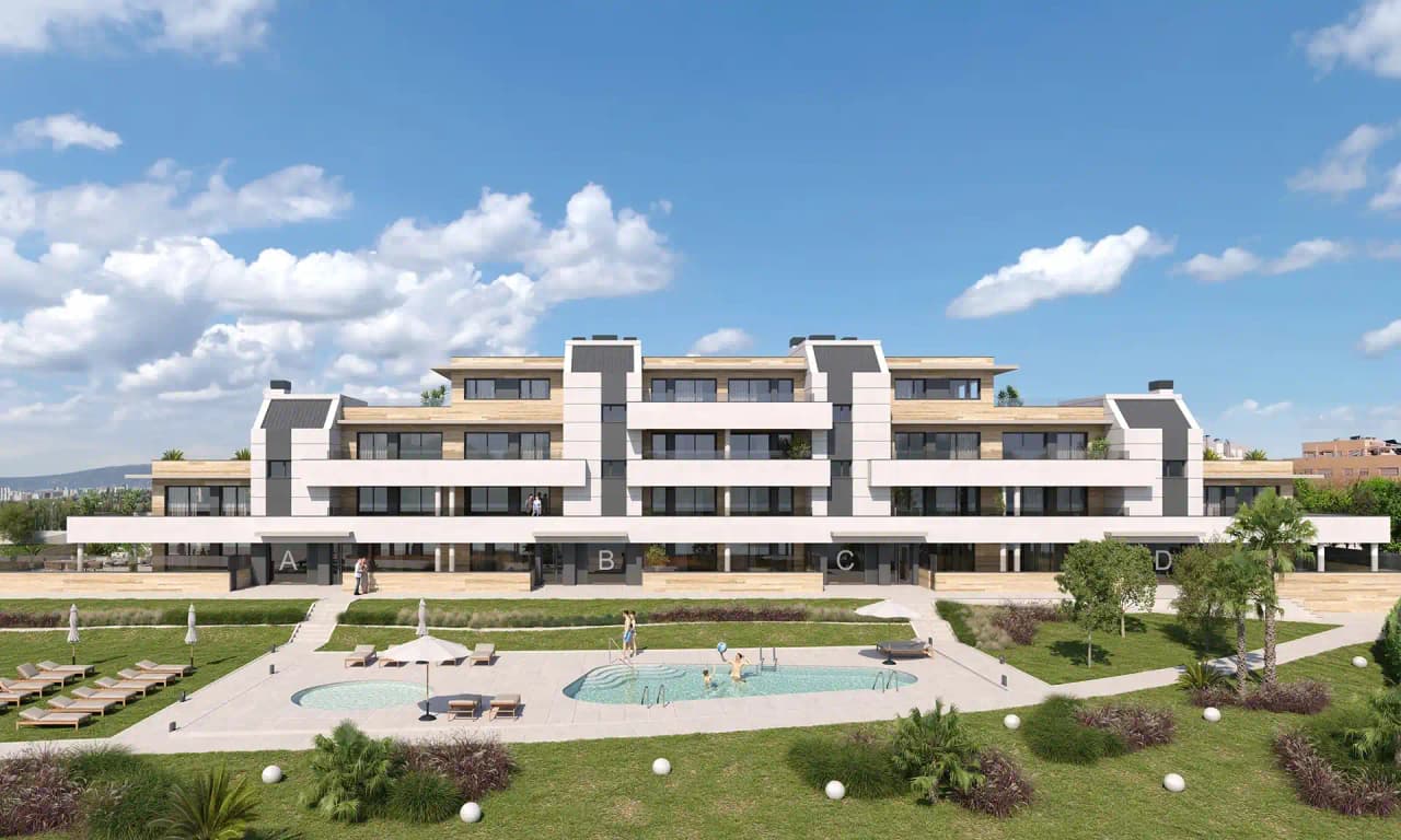 Exterior de vivienda en Alcalá de Henares gestionada por Professional House